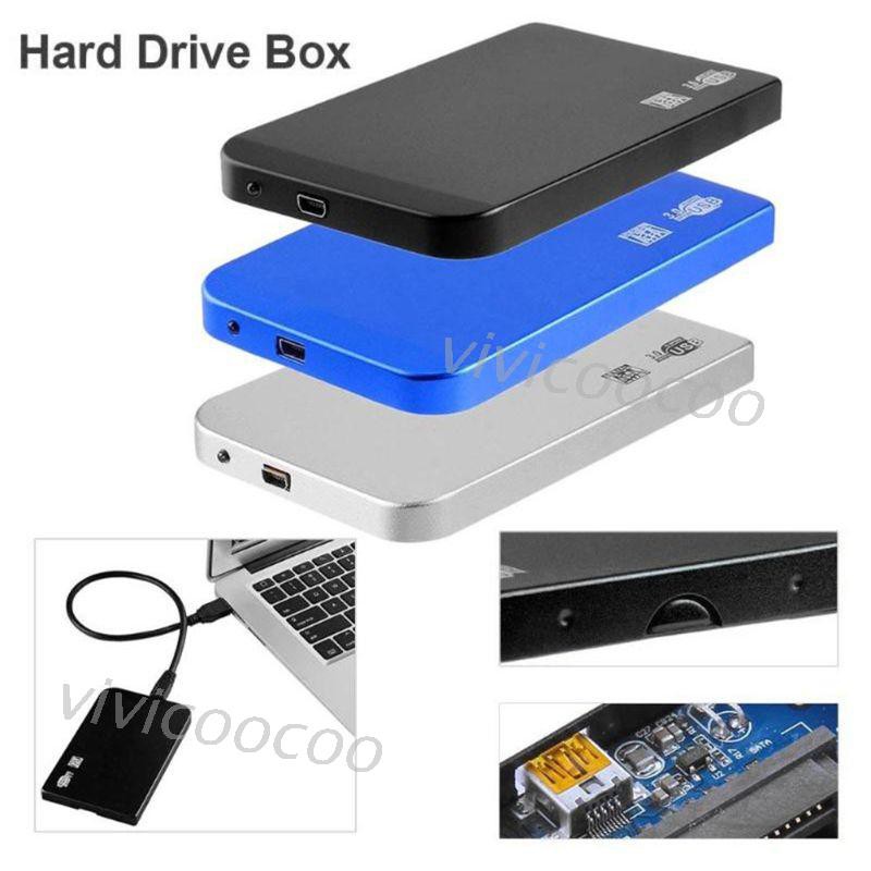 Hộp Đựng Ổ Cứng Hdd Ssd 2.5 "Bằng Hợp Kim Nhôm Sang Usb 3.0