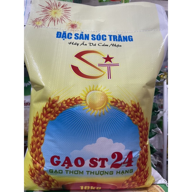 Gạo ST24 (Bao 10 Ký ) | BigBuy360 - bigbuy360.vn