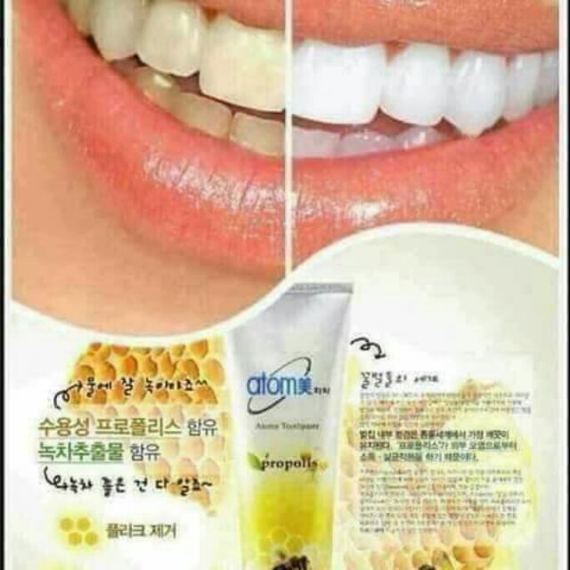 KEM ĐÁNH RĂNG MẬT ONG HÀN QUỐC HẾT HÔI MIỆNG TRẮNG SÁNG