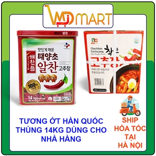 Tương ớt Hàn quốc thùng 14kg dùng cho nhà hàng