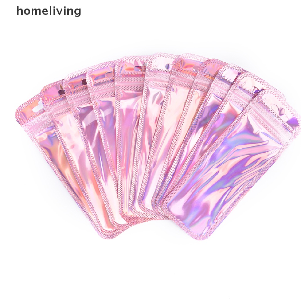 Bộ 50 Túi Đựng Mỹ Phẩm Mini 4 Kiểu Màu Holographic