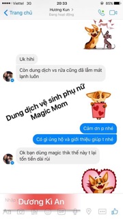 Dung dịch vệ sinh magic Mon