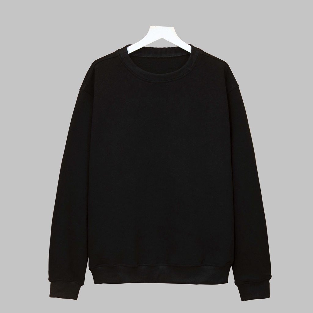 Áo nỉ Sweater TRƠN Ares.Stu shop , Áo sweater nam nữ nỉ bông cotton.