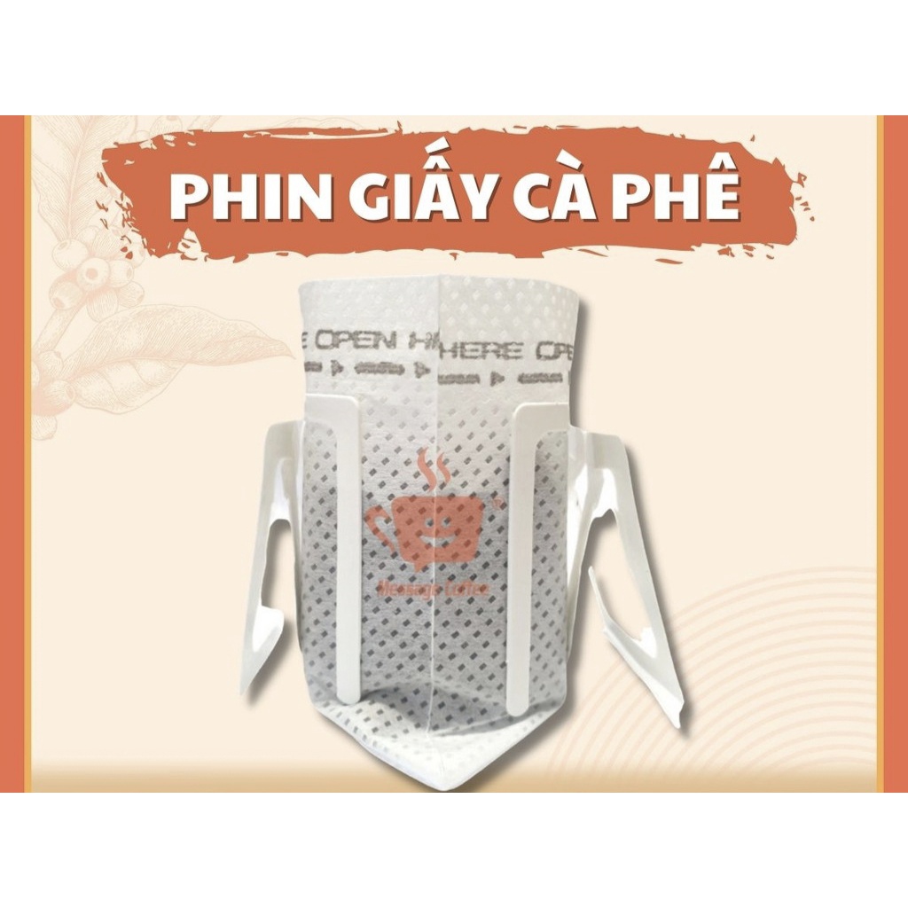 Nhã Cafe,Cà Phê Phin Giấy Tiện Lợi Rang Mộc Tươi- Nguyên Chất Vị Thuyền Thống