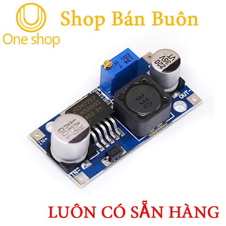 Module Hạ Áp Buck DC-DC LM2596HVS IN 5-60V 3A