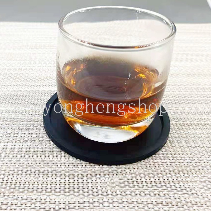 Tấm Lót Cốc Cà Phê Hình Tròn Bằng Silicone Cách Nhiệt Tiện Dụng