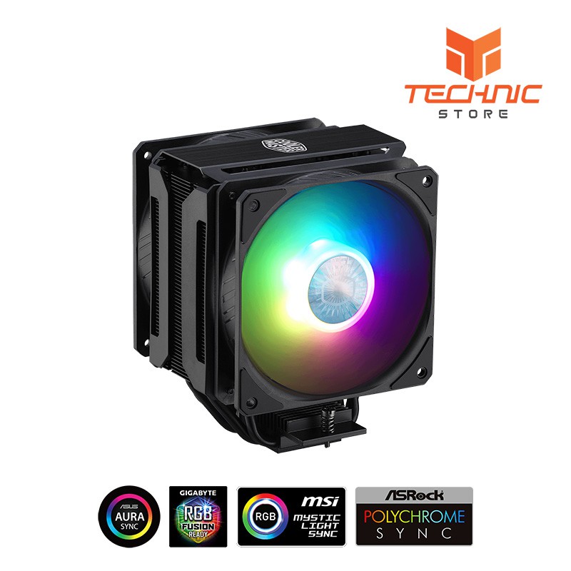 Tản nhiệt CPU Cooler Master MASTERAIR MA612 STEALTH ARGB