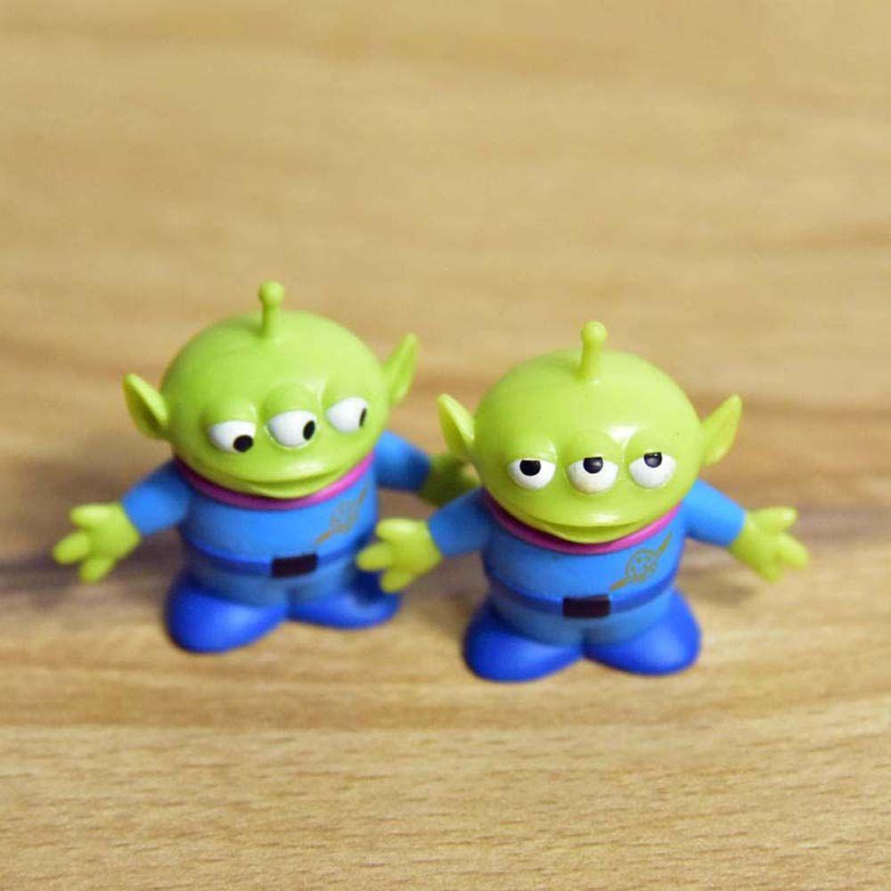 DARNELL Mô Hình Người Ngoài Hành Tinh Xanh Bằng PVC Trang Trí Xe Hơi