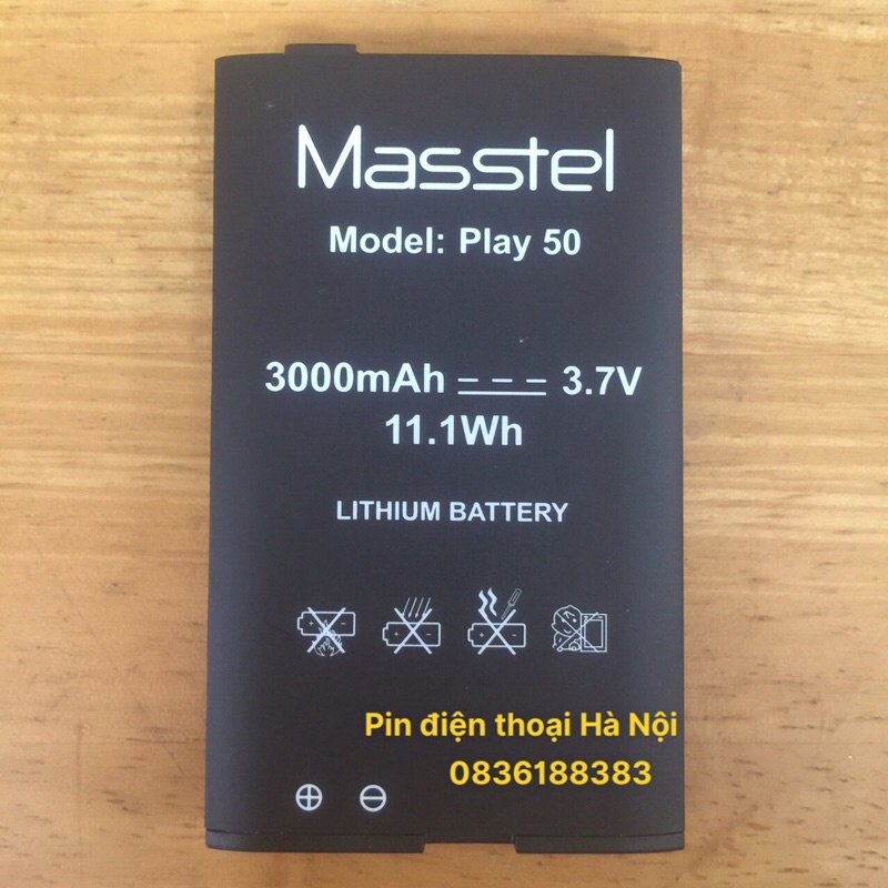 Pin điện thoại Masstel Play 50 chính hãng - Bảo hành 6 tháng