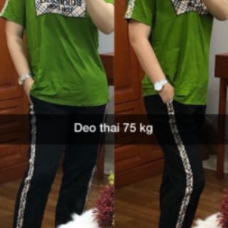 Đồ bộ thun size lớn 75kg bbr