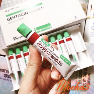 Sỉ kem GENTACIN GENTAMICIN SULFATE Nhật hỗ trợ giảm sẹo lồi, sẹo lõm, sẹo lâu năm 10g