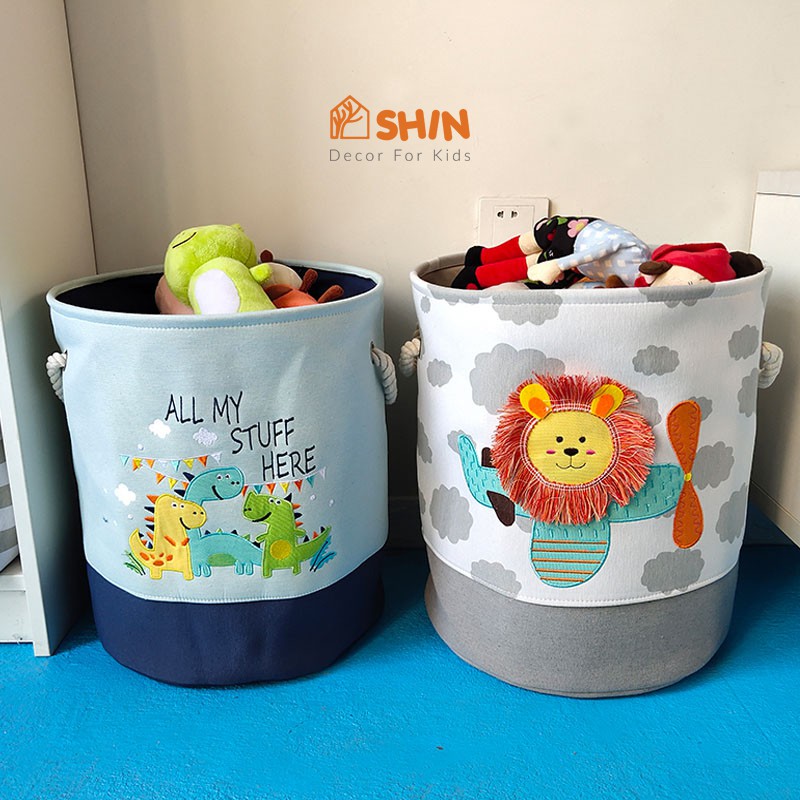 Túi vải đựng đồ chơi cho bé