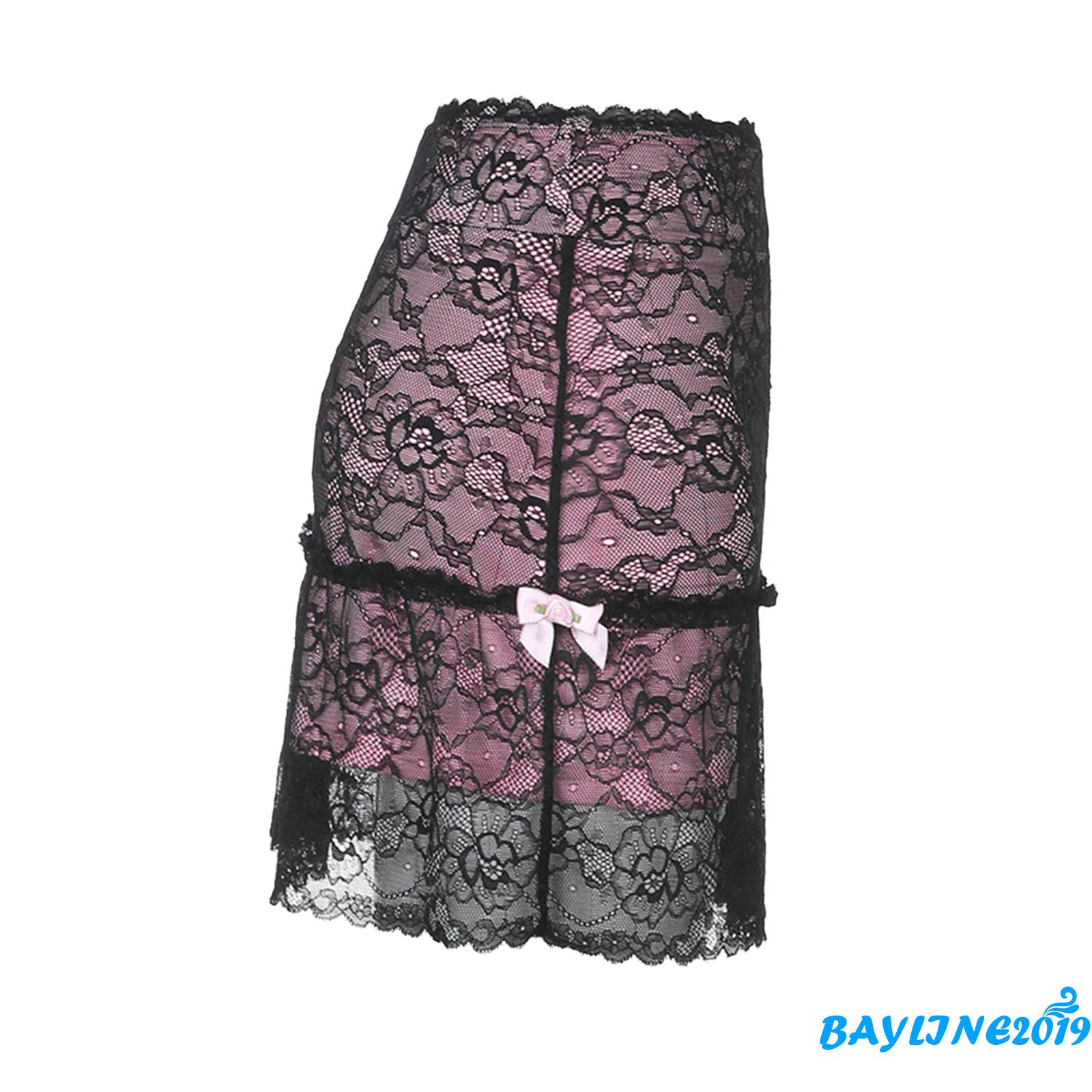 Chân Váy Chữ A Phối Ren Thời Trang Dành Cho Nữ | BigBuy360 - bigbuy360.vn