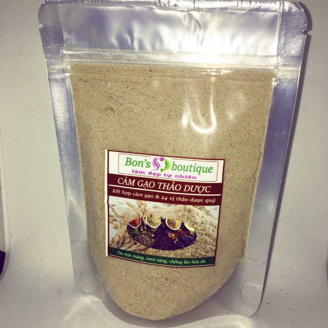 100g Bột Cám thảo dược 24 vị sáng đều màu da