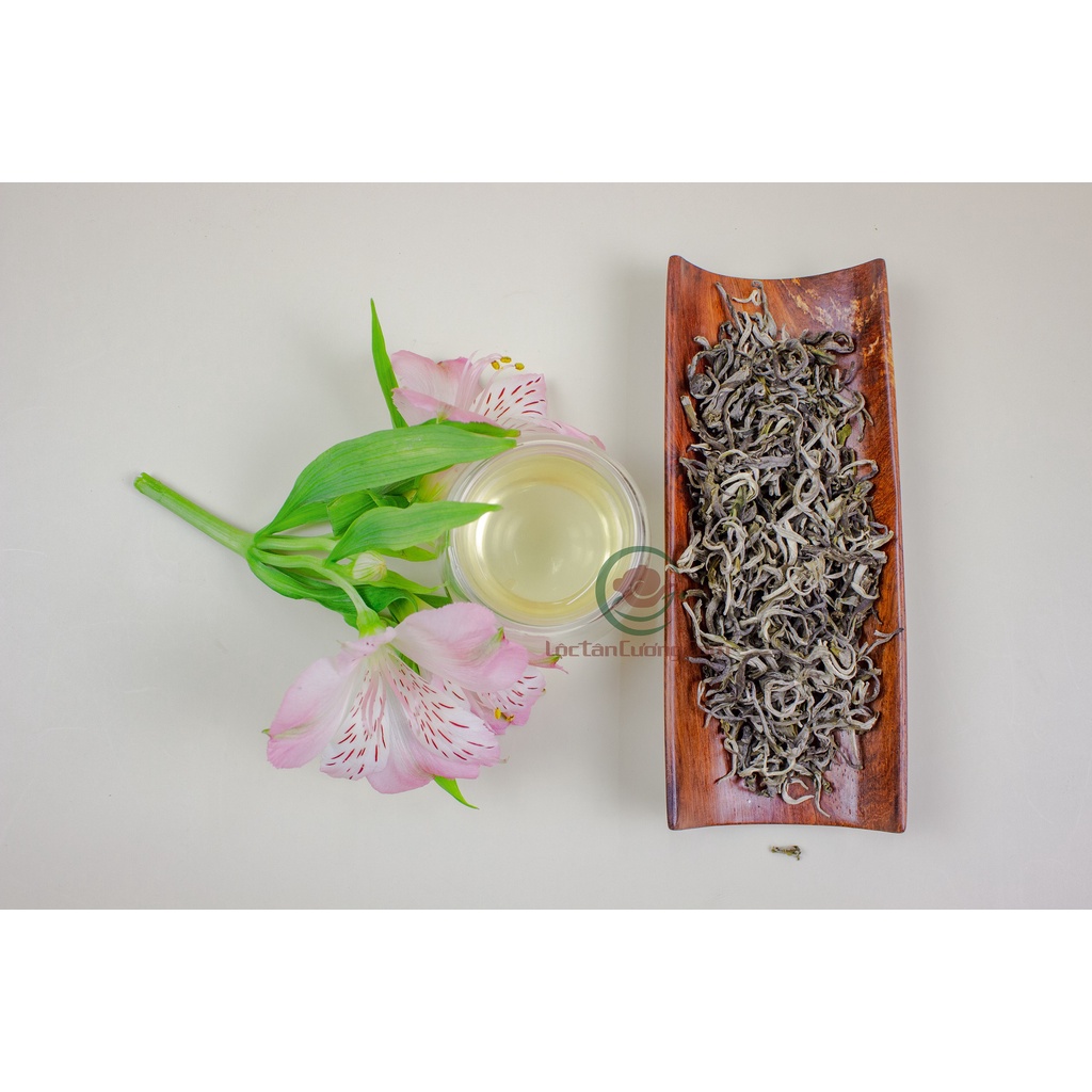 Bạch Shan Trà Suối Giàng Lộc Tân Cương Túi 100g - Trà Cổ Thụ Cao Cấp