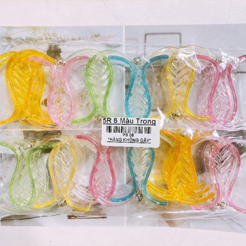 Set 12 kẹp 3r , 5r màu