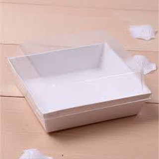 Hộp giấy nắp trong hình vuông/ hình chữ nhật set 5h