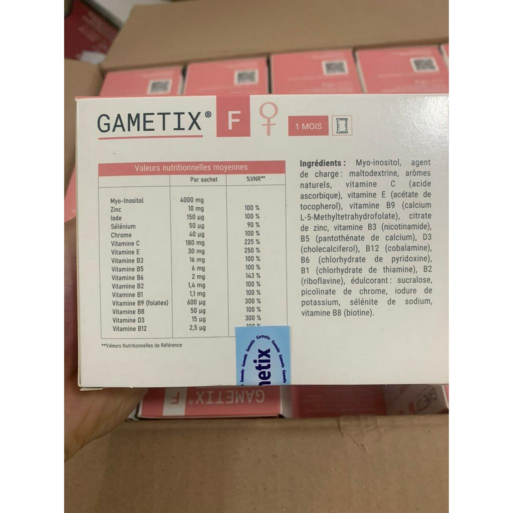 Gametix F hỗ trợ tăng mang thai ở phụ nữ đa nang