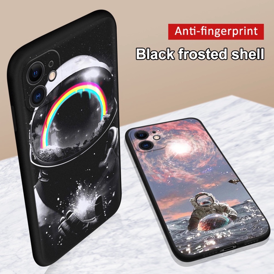 Ốp lưng iphone 6, 7, 8 Plus, X, XS, XR, XSMAX, 11, 11PRO, 11 PROMAX, 12, 13 PROMAX Phi hành gia ngoài trái đất huyền diệ