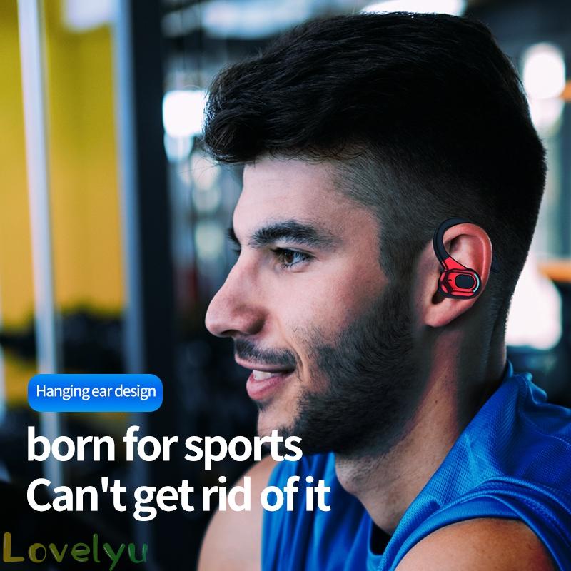 ◀READY▶New Bluetooth 5.2 Headset Wireless Earbud Earphones Stereo Headphones Ear Hook# Good Quality