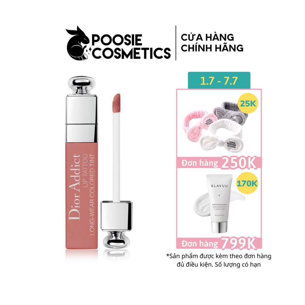 [Unbox] Son Dior Addict Lip Tattoo 321 - Hồng đất