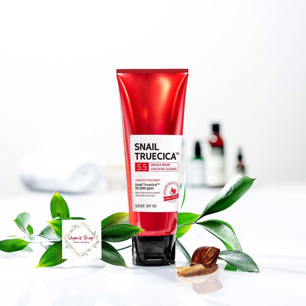 Sữa rửa mặt Some By Mi SNAIL TRUECICA Miracle repair cleanser