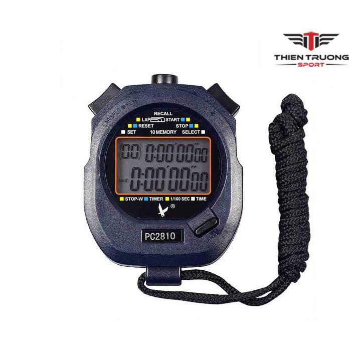 Đồng hồ bấm giây PC2810 mẫu đồng hồ dùng cho tập luyện cũng như thi đấu trong thể thao, sản xuất chuyên nghiệp giá rẻ