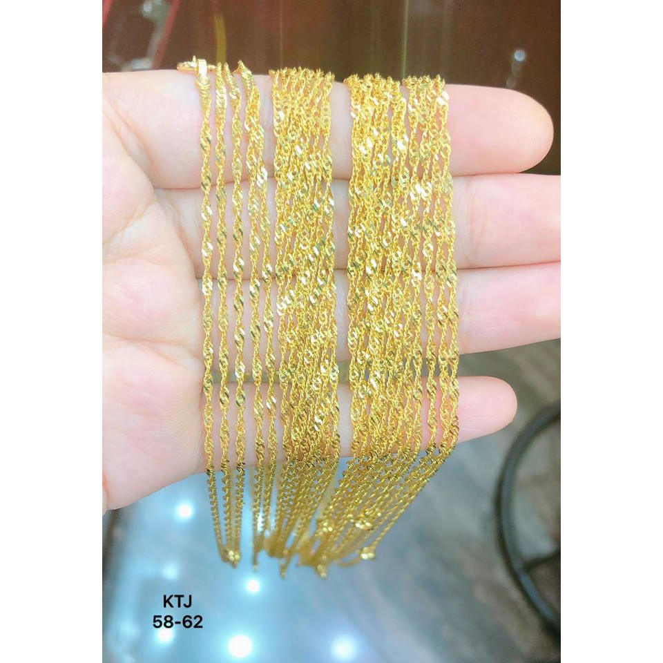 DÂY CHUYỀN VÀNG KIỂU XOẮN