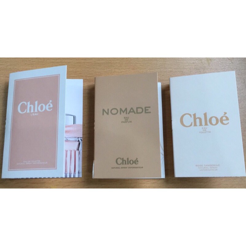 [vial] Nước hoa Chloe Nomade EDT và EDP 1.2ml