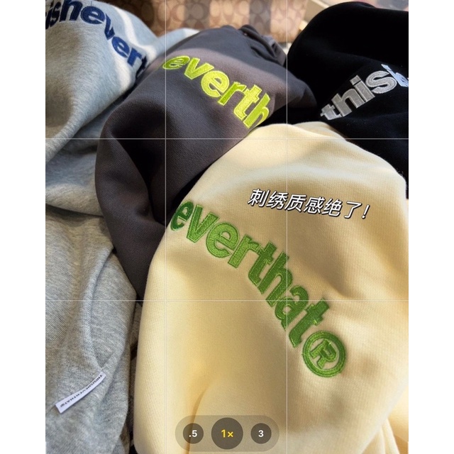 Áo hoodie brand Hàn Thisisneverthat