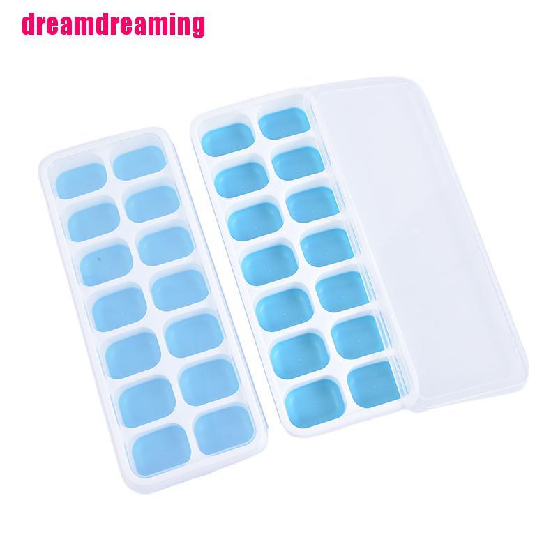 Khuôn Silicone Làm Đá Có Nắp Đậy Tiện Dụng