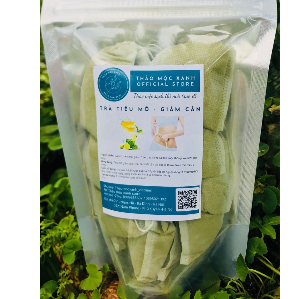Thảo Dược Giảm Mỡ Máu, Gan Nhiễm Mỡ, điều hòa Đường Huyết cho người tiểu đường - Giảo Cổ Lam, Lá Sen, Thìa Canh, Cỏ Ngọt | BigBuy360 - bigbuy360.vn