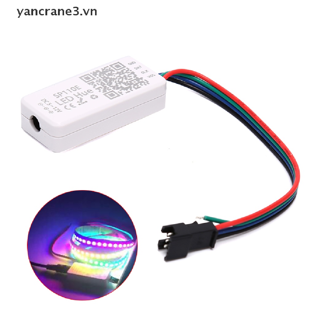 {Home} DC5-12V SP110E Bluetooth LED Controller for Led Strip LED Controller {yancrane3.vn} | BigBuy360 - bigbuy360.vn