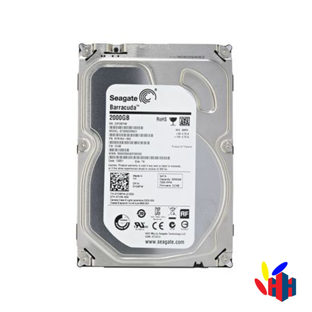 HDD Seagate 2TB 3.5Inch 7200RPM