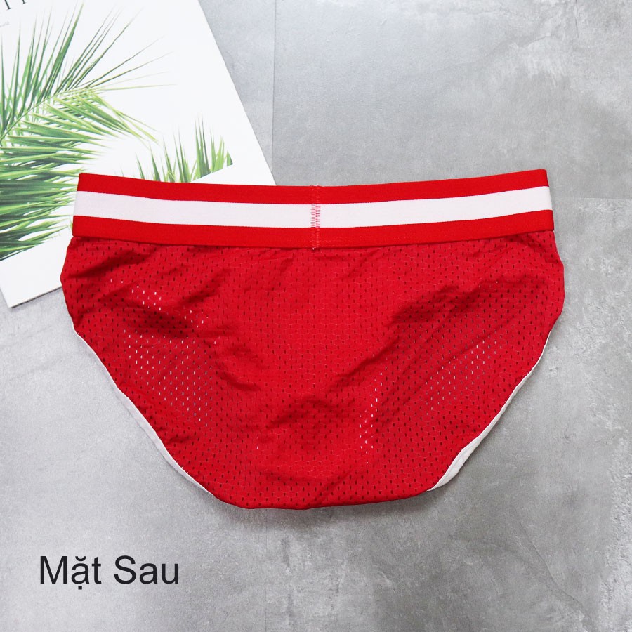 QUẦN LÓT NAM - Tam Giác Lưới Nhỏ Thoáng Mát - Thun Lạnh