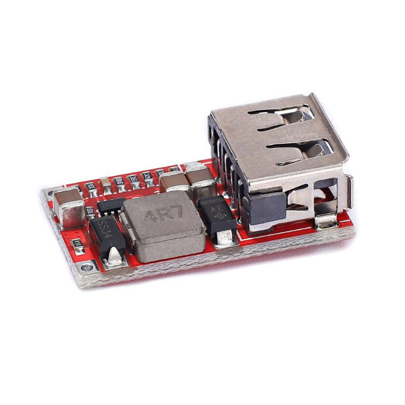 Mô đun hạ áp 6-24v 12v/24v sang 5v 3a 97.5% Dc-Dc 12v 5v chuyên dùng cho xe hơi