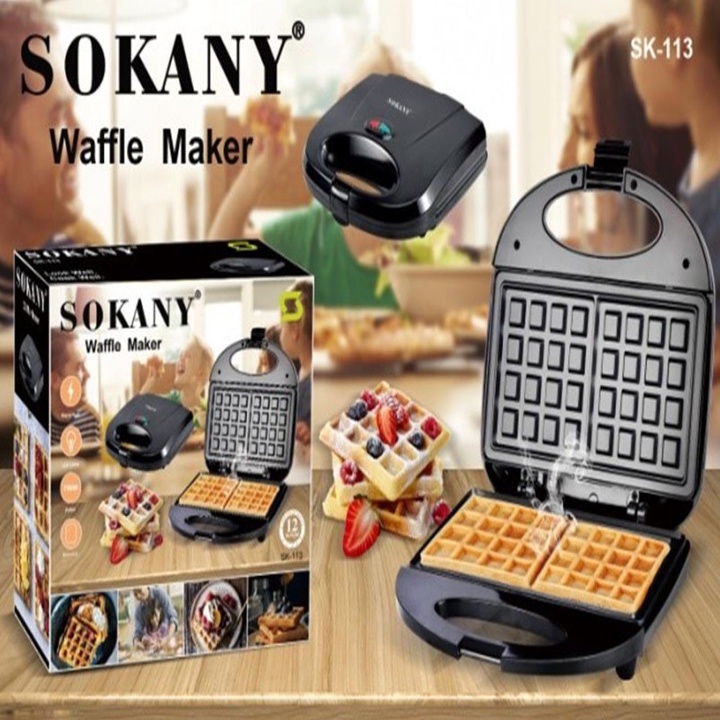 [Mã ELHADEV giảm 4% đơn 300K] Máy Nướng Bánh Mì Kẹp, Nướng Bánh Sandwich Làm Bánh Waffle, Rán Trứng Xúc Xích