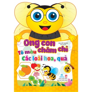 Sách - Tô màu, tập tô - Ong con chăm chỉ - ndbooks