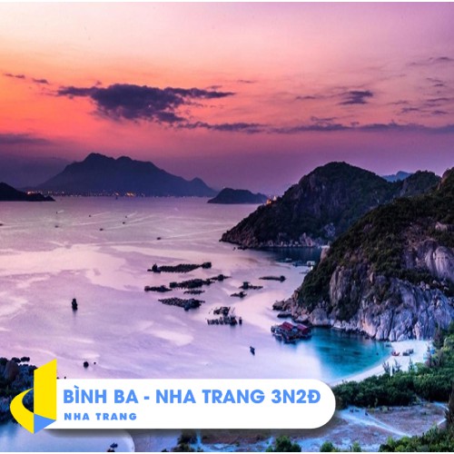 NHA TRANG [E-Voucher] - Tour Bình Ba - Nha Trang 3 Ngày 2 Đêm