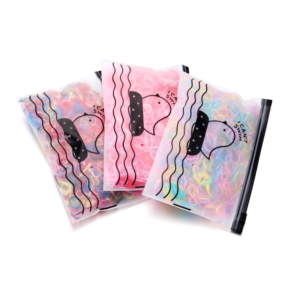 Túi thun cột tóc St.kunkka màu sắc ngọt ngào sử dụng 1 lần co giãn cho bé