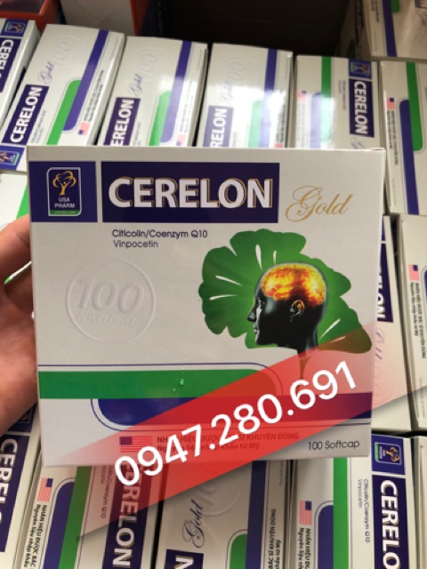 💥Hàng mới 💥 Cerelon Gold bổ não , tăng cường trí nhớ Hộp 100 viên 💥 Sản phẩm này không phải là thuốc . | BigBuy360 - bigbuy360.vn