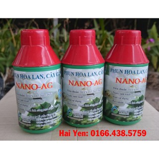 NANO BẠC đặc trị phòng và trị bệnh thối nhũn cho hoa lan