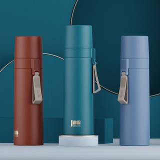 Bình giữ nhiệt Just Love dung tích 500ml kèm nắp cốc, inox 304 bình giữ nhiệt phong cách Hàn Quốc giữ nóng lạnh đến 12h