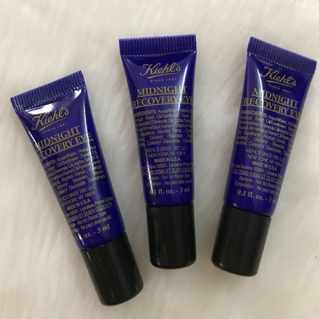 Kem dưỡng mắt giảm thâm nhăn Kiehls Midnight Recover Eye Cream 3ml | BigBuy360 - bigbuy360.vn