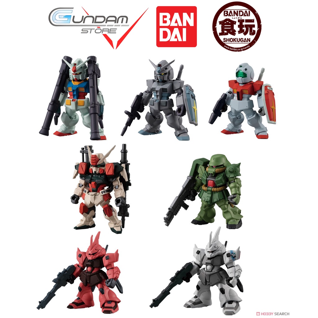 Mô Hình FW Converge Gundam 22 Bandai Figure Candy Toys Gashapon Đồ Chơi Lắp Ráp Anime Nhật