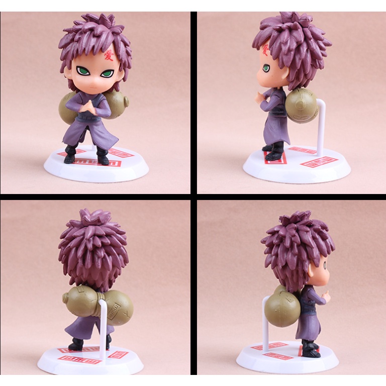 Set 6 mô hình Naruto Chibi cực dễ thương cao 8cm hàng có sẵn