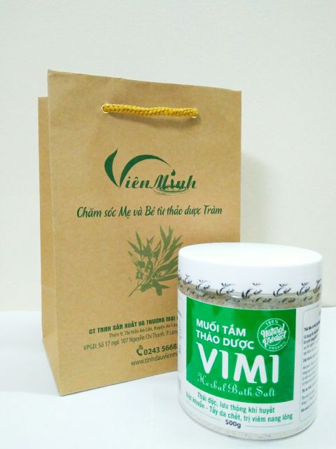 Tràm muối tắm thảo dược  CHÍNH HÃNG