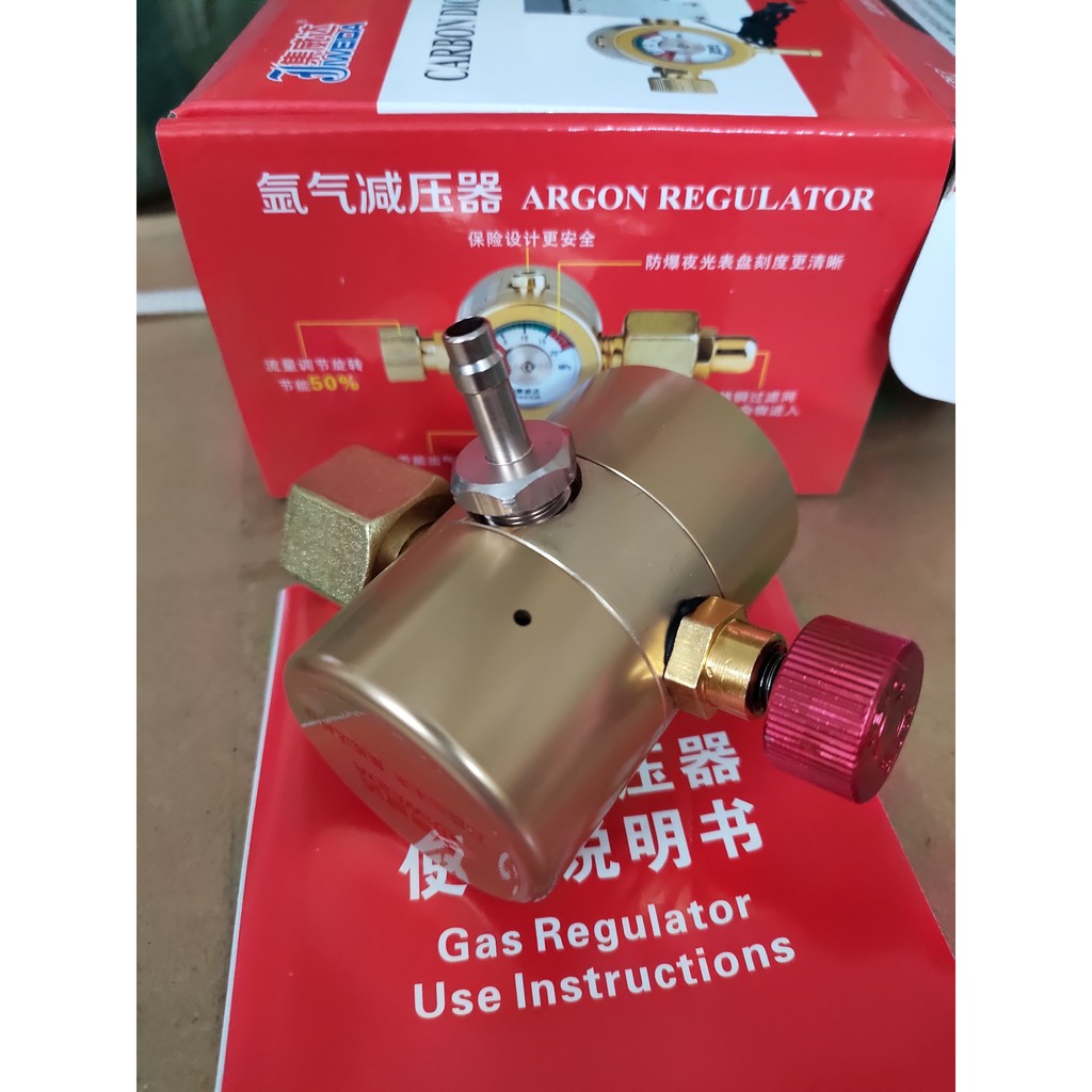 Đồng hồ Argon tiết kiệm khí ren trong dùng cho máy hàn tig