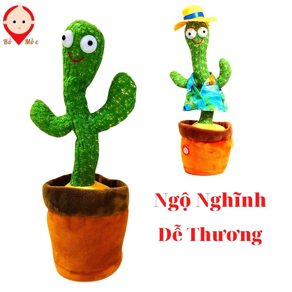 Cây Xương Rồng Nhảy Múa Vui Nhộn Phát 120 Bài Hát Hot TikTok - Xương Rồng Nhại Tiếng - Shop Bố Mốc