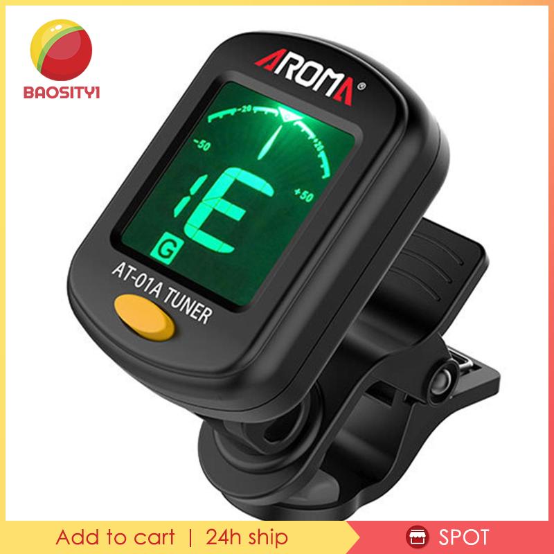 Kẹp Chỉnh Tông Kỹ Thuật Số Cho Đàn Guitar Bass [Baosity1] Mutifunctional